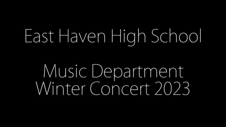 2023 EHHS Music Dept Winter Concert